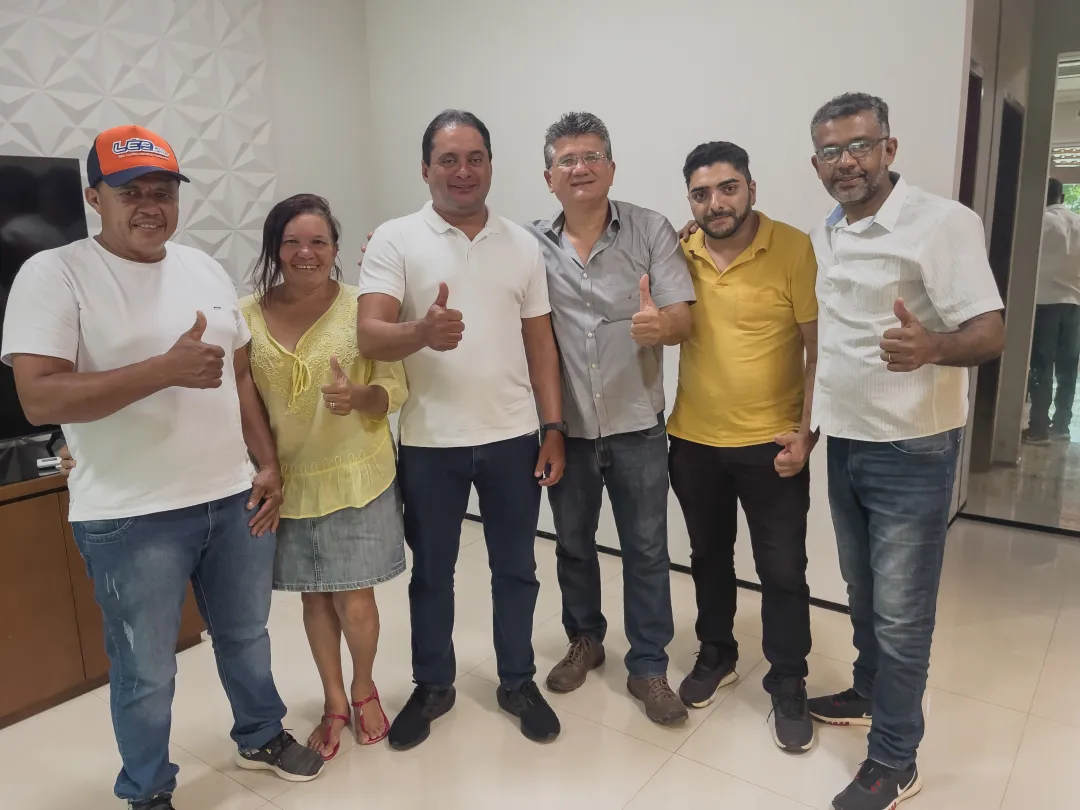 Senador Weverton Rocha visita Coelho Neto e reafirma apoio a vereador Cláudio Furtado e seu grupo