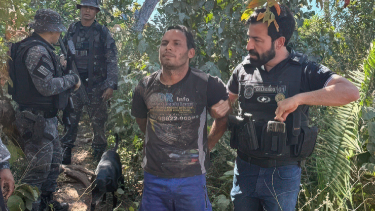Leandro da Silva Souza, suspeito de homicídio (Foto: Reprodução)