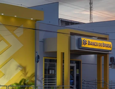 Banco do Brasil BBAS3 em queda na Bolsa de Valores