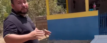 Banheiros precários em escola de Duque Bacelar